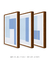 Conjunto 3 Quadros Decorativos Equilíbrio Cromático - Nagamine Decor - Quadros Decorativos
