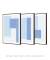 Conjunto 3 Quadros Decorativos Equilíbrio Cromático - comprar online