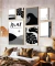 Conjunto 7 Quadros Gallery Wall Paisagem Tropical