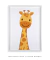Quadro Decorativo Infantil Girafa - Nagamine Decor - Quadros Decorativos