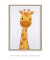 Imagem do Quadro Decorativo Infantil Girafa