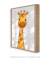 Quadro Decorativo Infantil Girafa