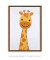 Quadro Decorativo Infantil Girafa - comprar online