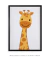 Quadro Decorativo Infantil Girafa - Nagamine Decor - Quadros Decorativos