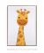 Quadro Decorativo Infantil Girafa - Nagamine Decor - Quadros Decorativos
