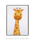 Quadro Decorativo Infantil Girafa na internet