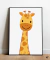 Quadro Decorativo Infantil Girafa