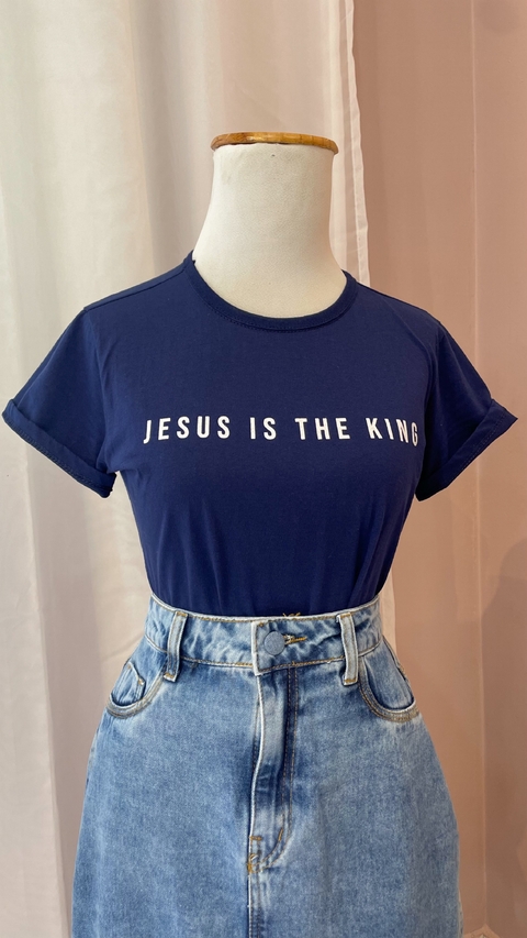 T’SHIRT JESUS É O REI
