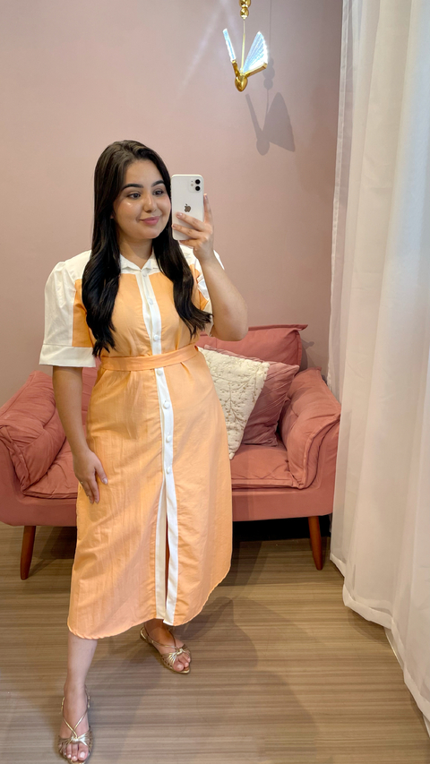 CHEMISE EDITE LARANJA