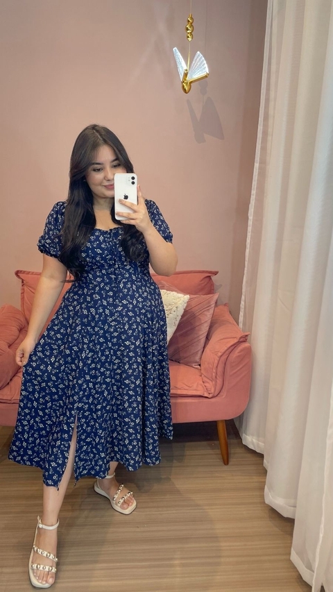 VESTIDO CATARINA AZUL