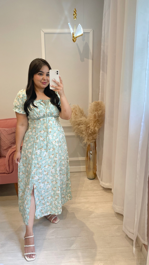 VESTIDO ANNA VERDE BEBÊ - comprar online