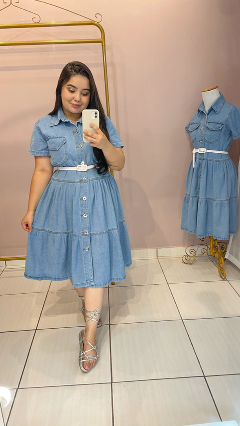 VESTIDO JEANS VINTAGE