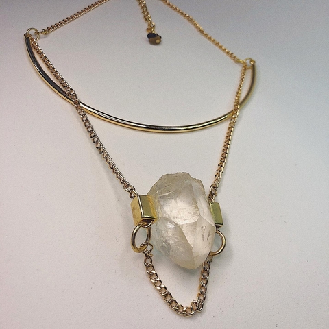 Gargantilha Geometric CRYSTAL