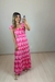 Vestido Feminino Lese Bordado Babado Alça