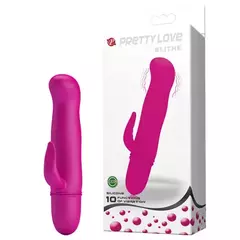 Vibrador Blithe com Estimulador Clitoriano 10 Modos de Vibração