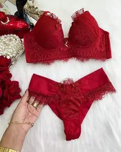 EM BREVE Conjunto Cristal TULE CORAÇÃO