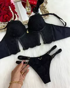 EM BREVE CONJUNTO LOVE COM ARGOLA CORAÇÃO - comprar online