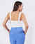 Cropped Corset Alça Larga | 0492466 - loja online