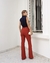 Calça Flare Elástico Anatômico Bolso Alfaiataria | 3182689 - loja online