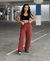 Calça cargo moletin