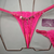 Calcinha Fio Sensual Strass Com Frases - loja online