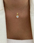 Chocker Nylon Love Minimalista Ponto de Luz Banho Ouro 18k na internet