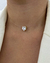 Chocker Nylon Love Maxi Ponto de Luz Banho Ouro 18k