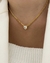 Chocker Ponto de Luz Love Banho Ouro 18k