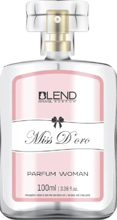 +Perfume Blend 100 ml Feminino Miss D`Oro - Blend BRASIL - LAREU COMERCIAL LTDA