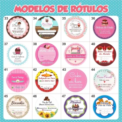 500 RÓTULOS ADESIVOS 4X4CM - ARTE LIVRE - DF Artes Gráficas