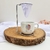 Xícara de Porcelana Branca personalizada 180ml com coador + suporte - comprar online