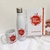 Kit Caderno A5 + Caneca + Garrafa térmica 500ml personalizada - Amore Personalizados