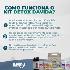 Kit Detox Davida 24h - Emagreça até 2kg com Suplementos de Alto Desempenho - Completo e Eficaz, SEM Shakeira - comprar online