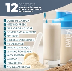 Kit Detox Davida 24h - Emagreça até 2kg com Suplementos de Alto Desempenho - Completo e Eficaz, SEM Shakeira - Davida Nutrition