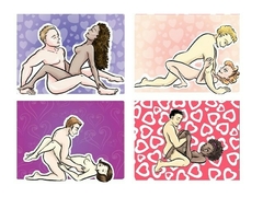 Mini Baralho Kama Sutra hétero (15 Cartas com Posições) - comprar online
