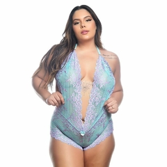 Body Renda Bicolor Plus Size Harmonia - comprar online