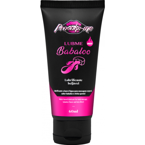 LUBME LUBRIFICANTE BABALOO HOT BEIJÁVEL 60ML PROVOKE-ME