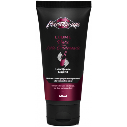 LUBME LUBRIFICANTE VINHO INTENSO BEIJÁVEL 60ML PROVOKE-ME