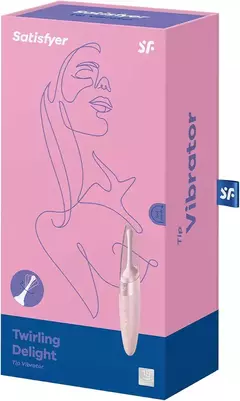 Satisfyer Twirling Delight vibrador para estimulo coporal e clitoriano a prova água - comprar online