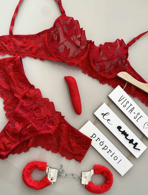 Conjunto Daiana vermelho