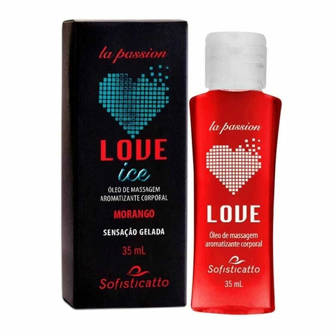 Love Ice Óleo Aromatizante para Massagem 35ml Sofisticatto
