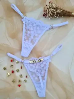 FIO PERS. BORBOLETA BRANCO - TULE CORAÇÃO - comprar online