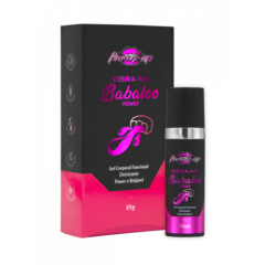 VIBRA-ME BABALOO POWER GEL ELETRIZANTE BEIJÁVEL 15G PROVOKE-ME