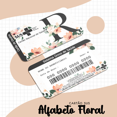 Alfabeto - Cartão do SUS