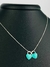 Colar pingente Tiffany prata 925 na internet