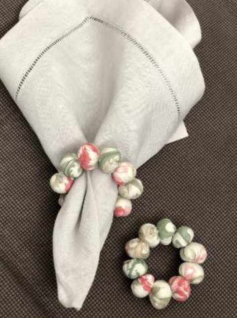 porta guardanapo bola