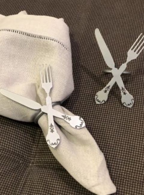 porta guardanapo metal