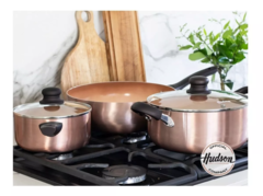 Cacerola Antiadherente Ceramico Hudson 18 Cm