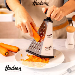 Rallador de cocina manual Hudson de acero inoxidable - comprar online