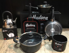 Juego Cocina Olla Bifera Jarro Pava Hudson Apto Inducc Teflon